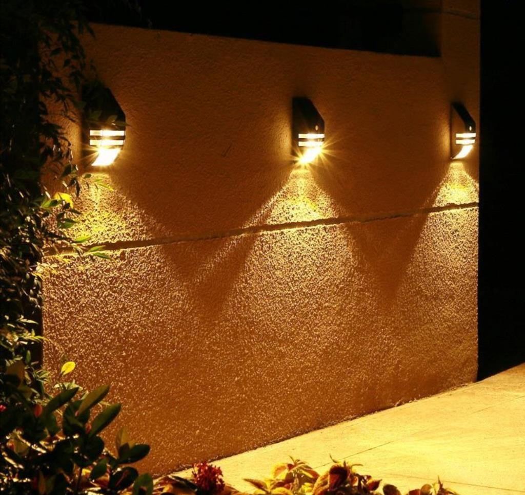 Cool Solar Wall Light LED