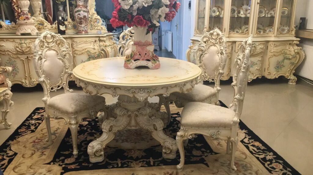Luxury Pedestal Dining Table