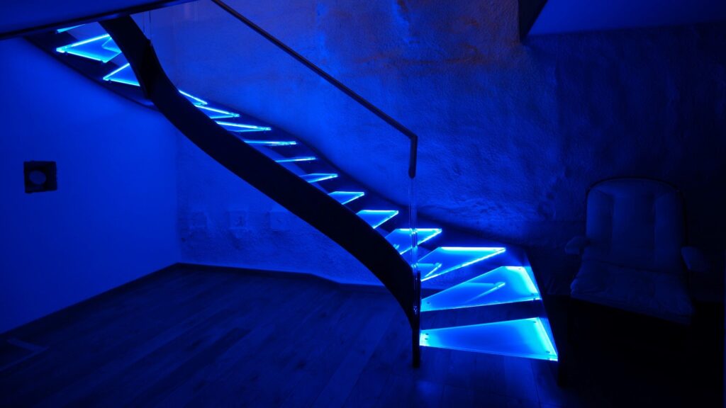 Stair Foot Light Design