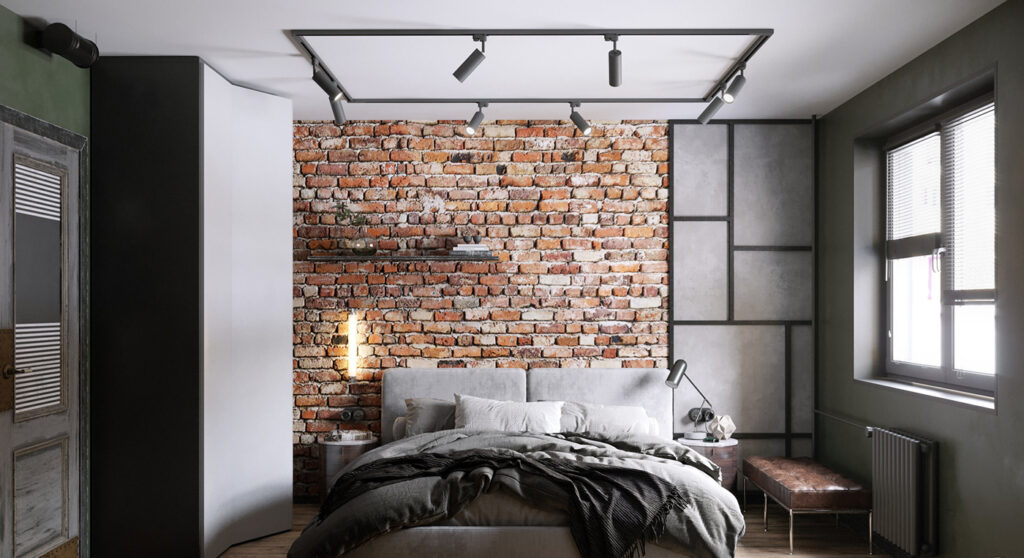 bedroom spotlight idea