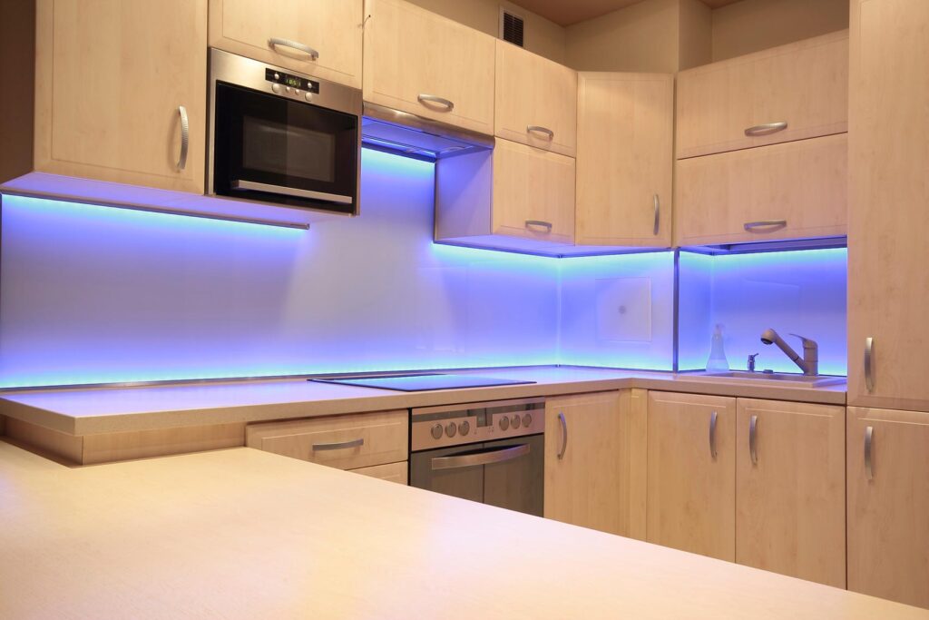 kitchen worktop lighting ideas
